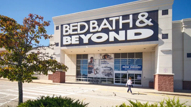 The Stock of Bankrupt Bed Bath & Beyond Rises Premarket